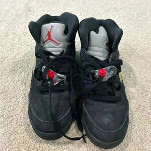 Jordan 5 Retro Black red fire